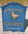 Schild "De Watersnip"
